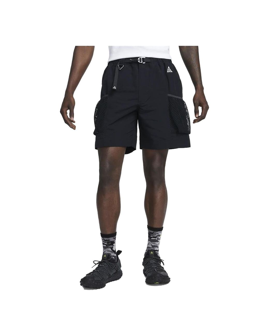 Nike Blue Acg Snowgrass Cargo Short for men