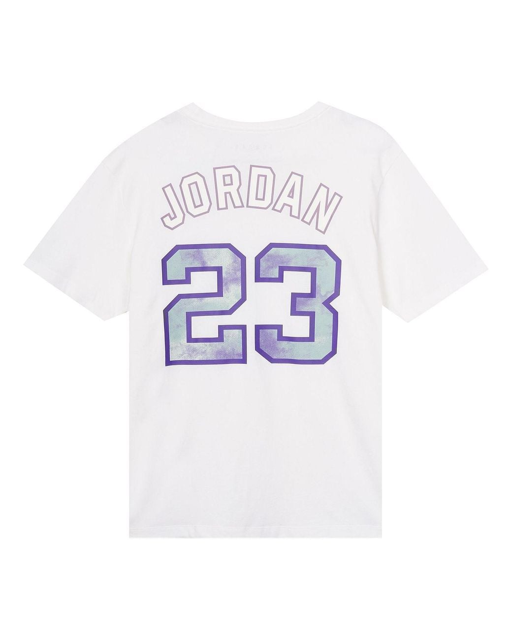 Nike White Sport Dna Solid Color Logo Alphabet Numeric Printing Short Sleeve for men