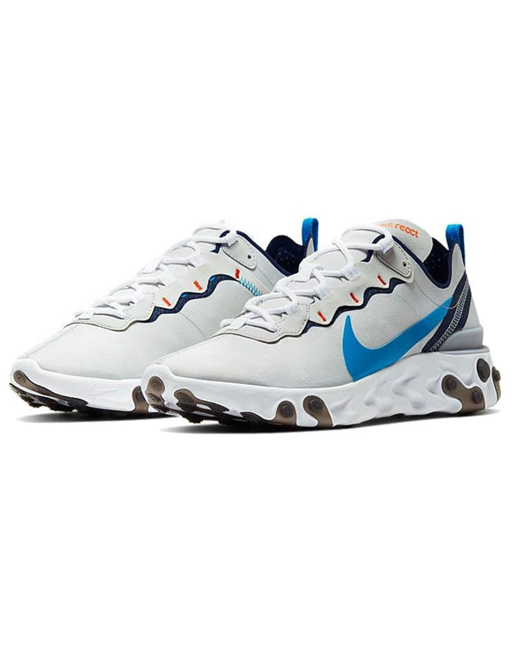Nike Blue React Element 55 'Clear' for men