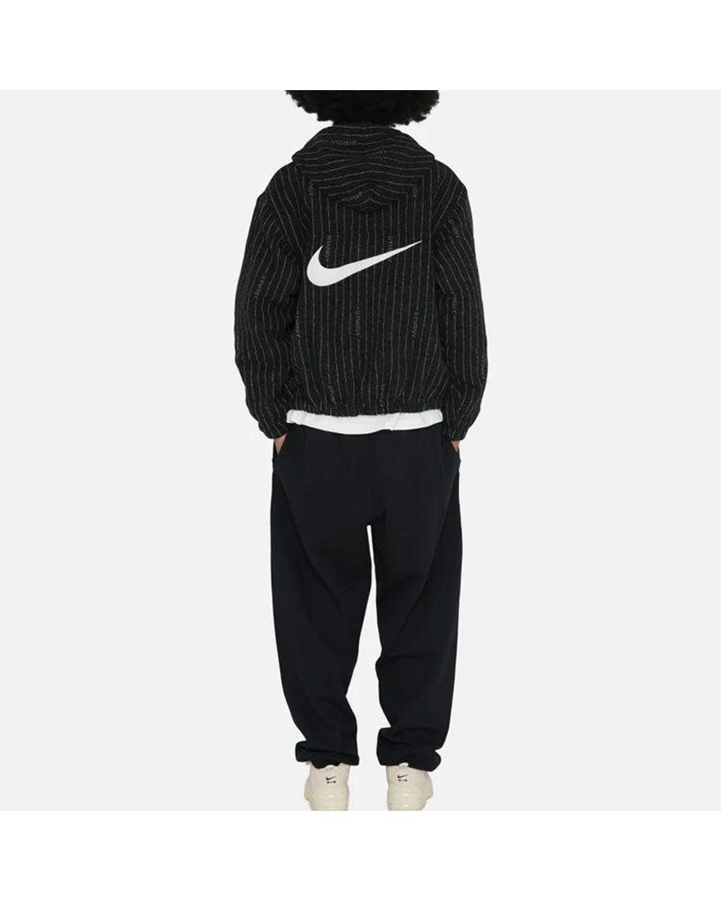 nike x stussy international sweatpants black