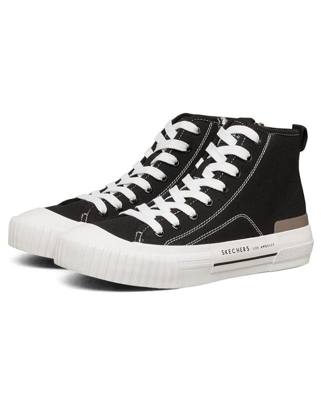 Skechers Black (Wmns) New Moon High-Top Sneakers
