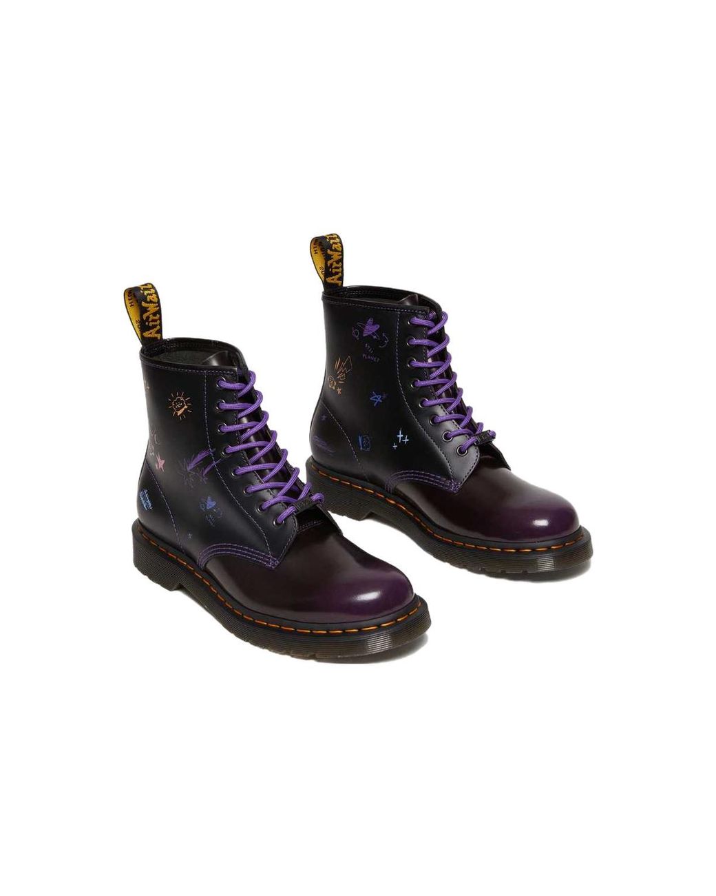 Dr. Martens Blue X Bt21 1460 Leather Boots for men