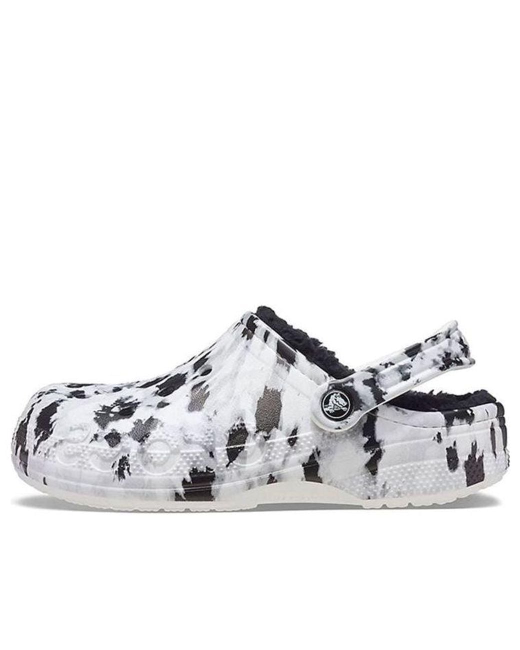 CROCSTM Gray Baya Lined Clog Fleece Lined Slippers for men