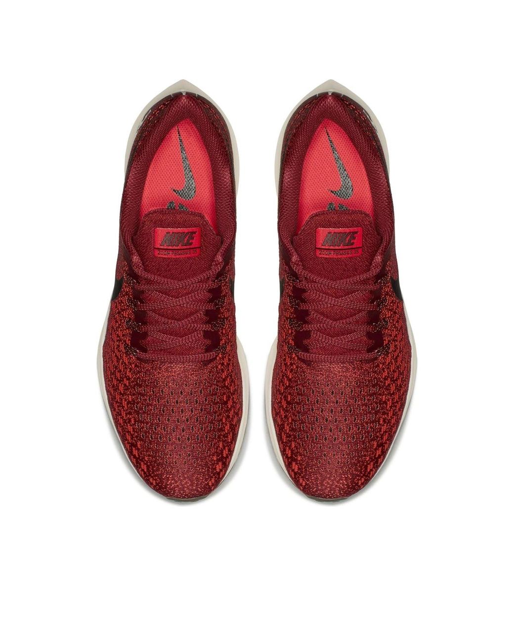 Nike Red Air Zoom Pegasus 35 'Team' for men