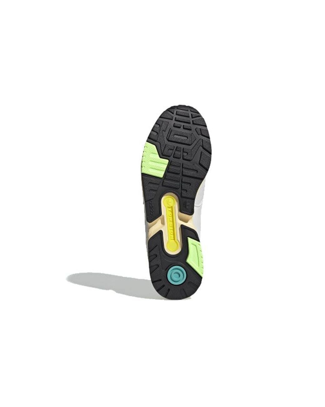 Adidas White Zx 4000 Lime' for men
