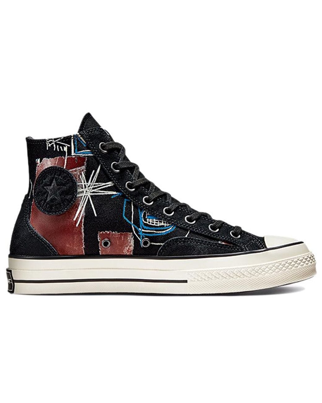 Converse Blue Jean-Michel Basquiat X Chuck 70 High 'Kings Of Egypt Iii' for men