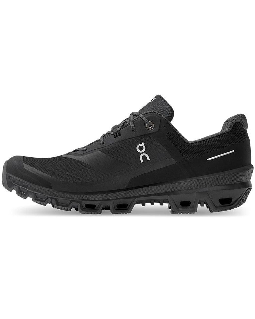 On Shoes Black Cloudventure Waterproof for men