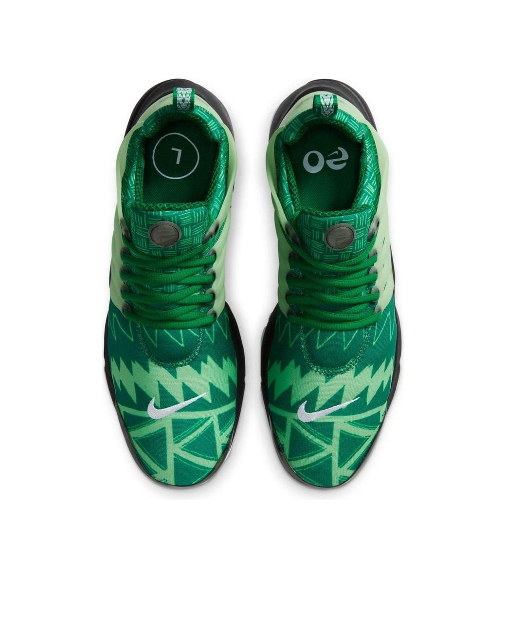 Nike Green Air Presto "naija" Shoes for men