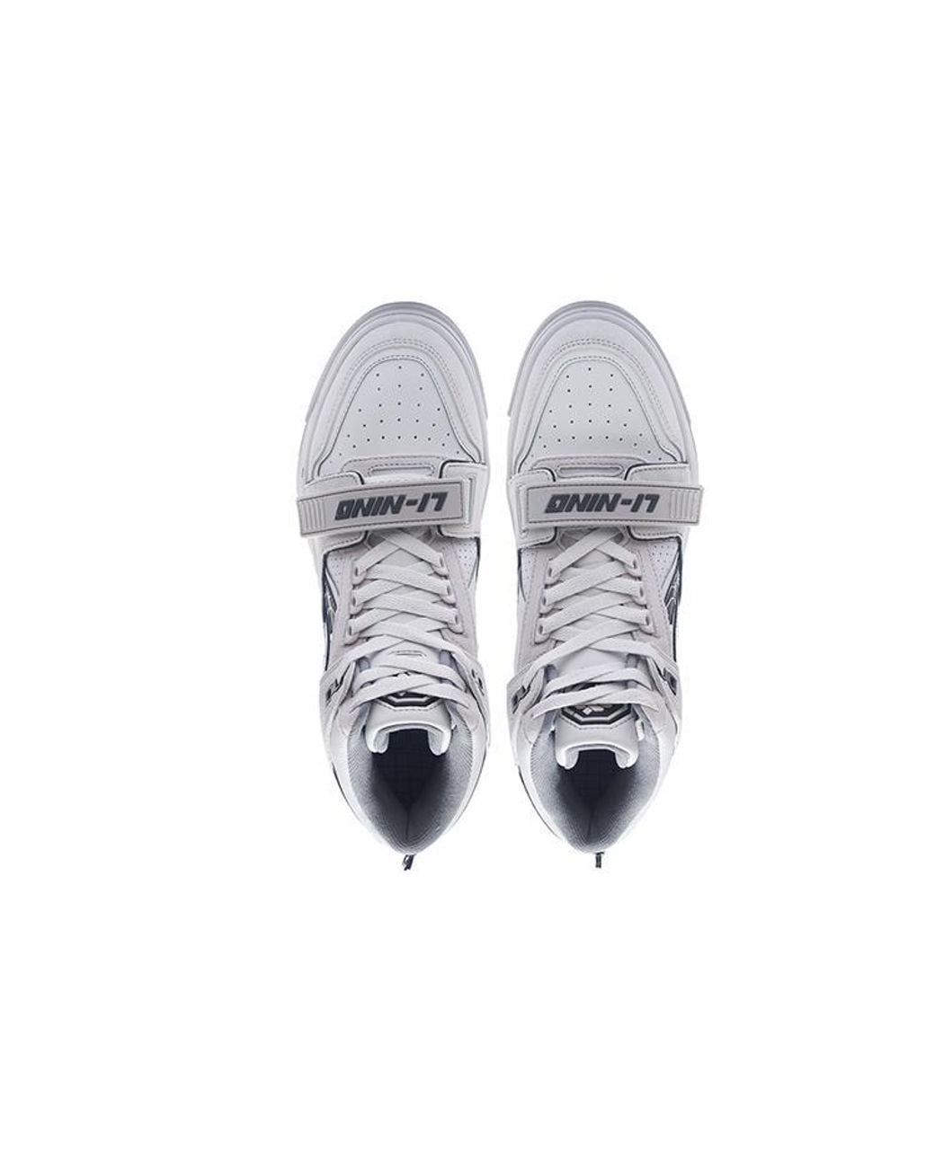 Li-ning Gray Badfive Rookie High for men