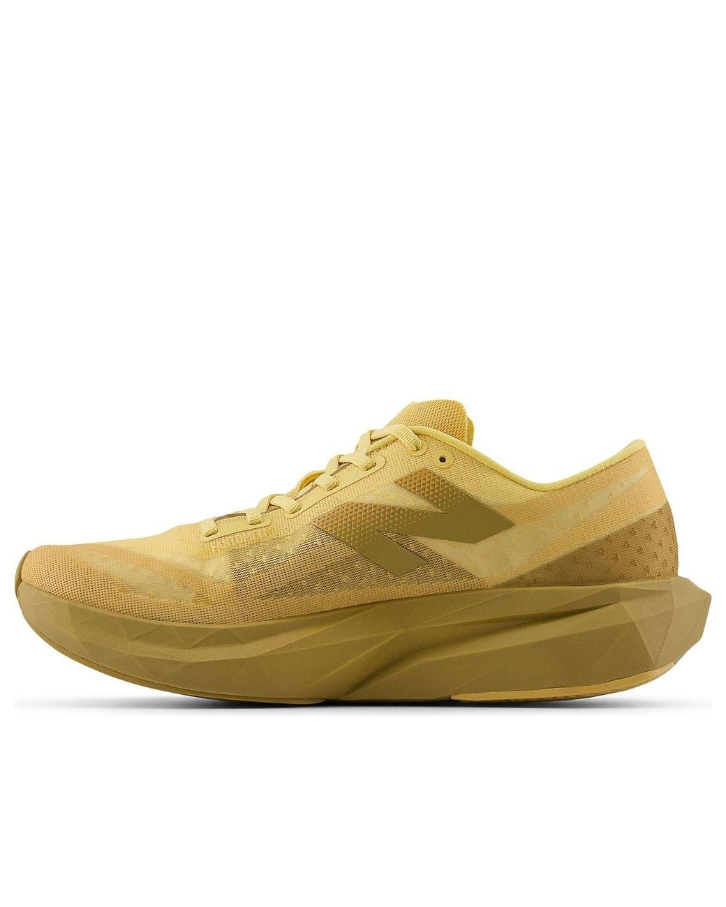New Balance Yellow Fuelcell Rebel V4 'Khaki' for men