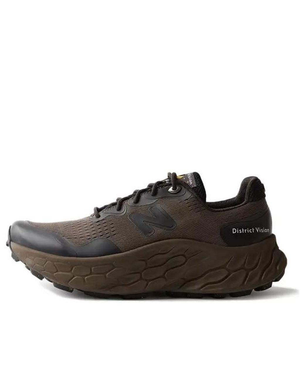 New Balance Brown X District Vision X Fresh Foam X More Trail V3 Shoes for men