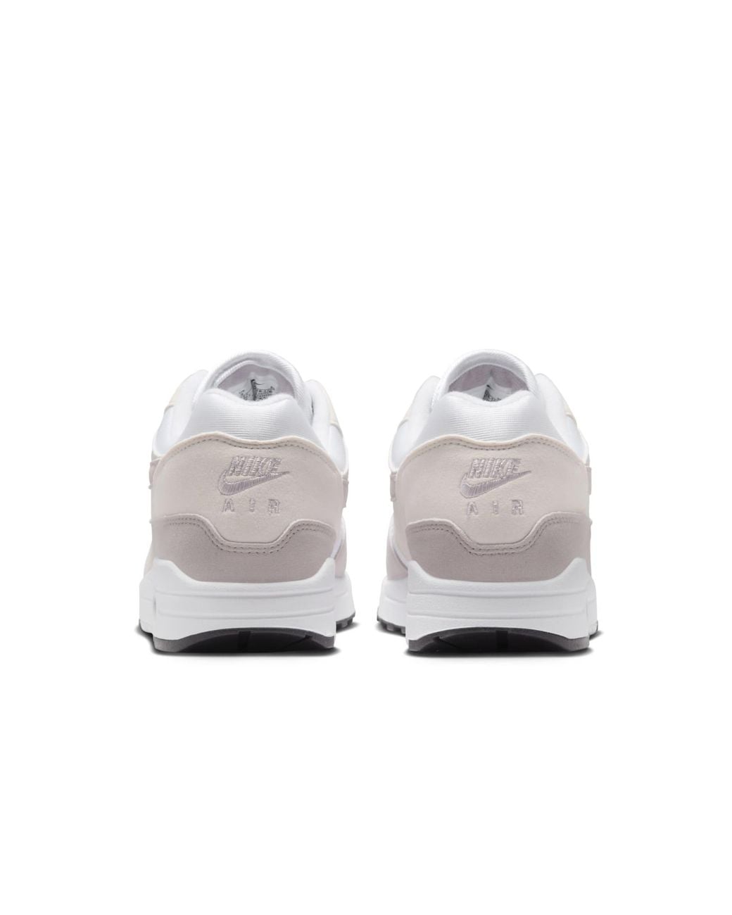 Nike White Air Max 1/Platinum-Phantom Dz2628-106
