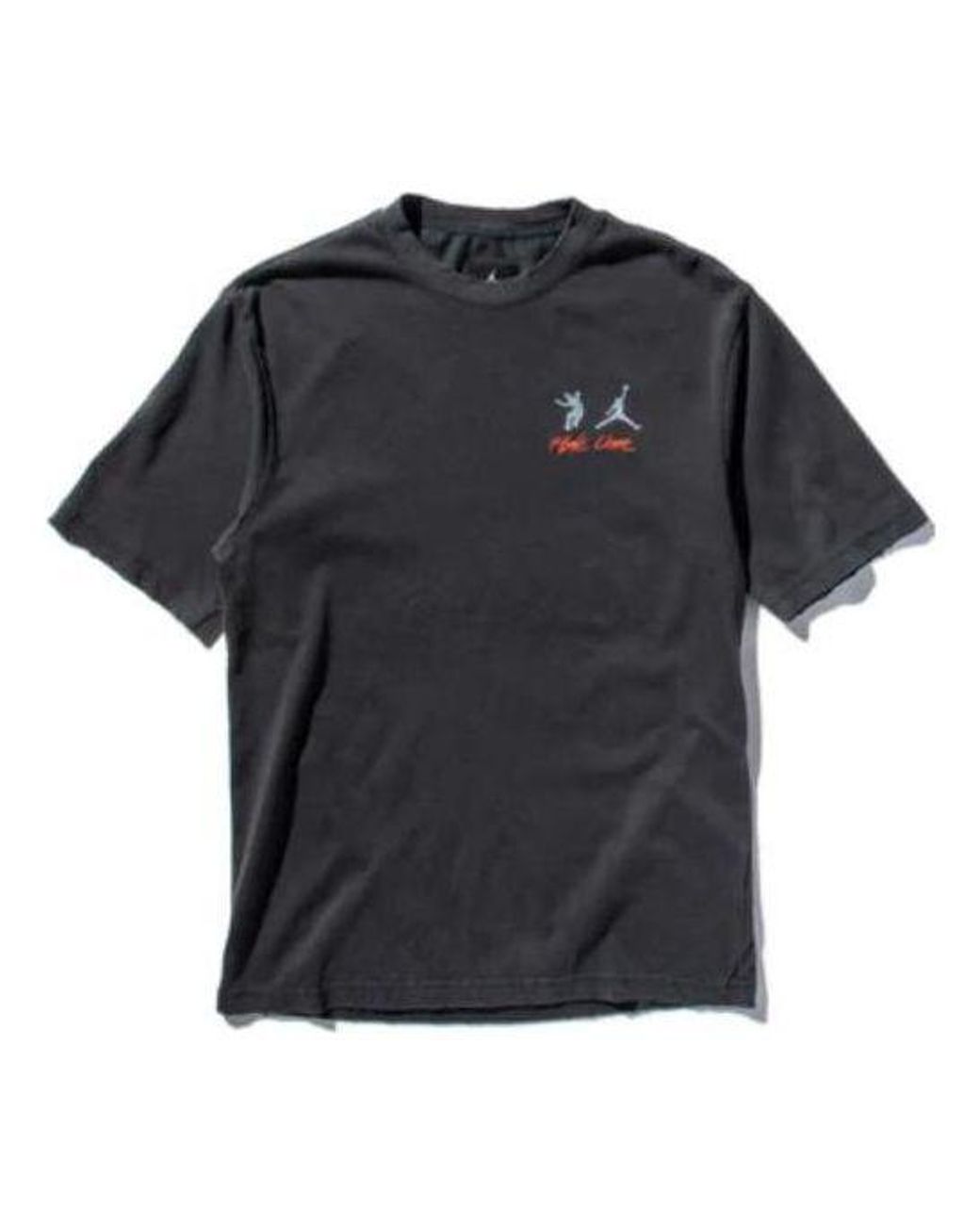 Nike Black X Union Crossover Solid Color Breathable Logo Round Neck Short Sleeve Us Edition for men