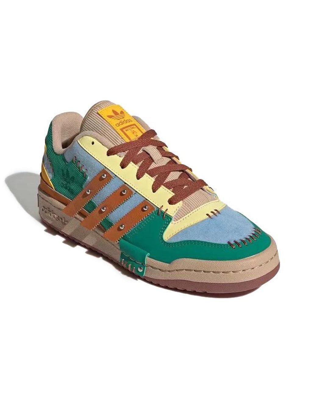 Adidas Blue Melting Sadness X Forum Exhibit Low 'Puppet Costume for men