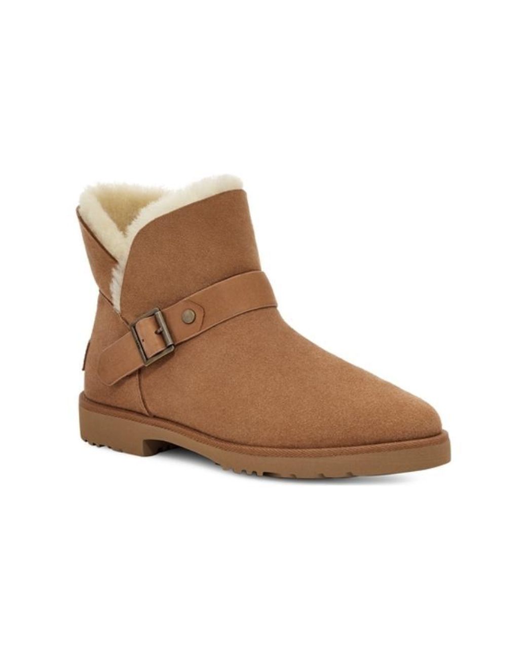Ugg Brown (Wmns) Romely Short Buckle Boot