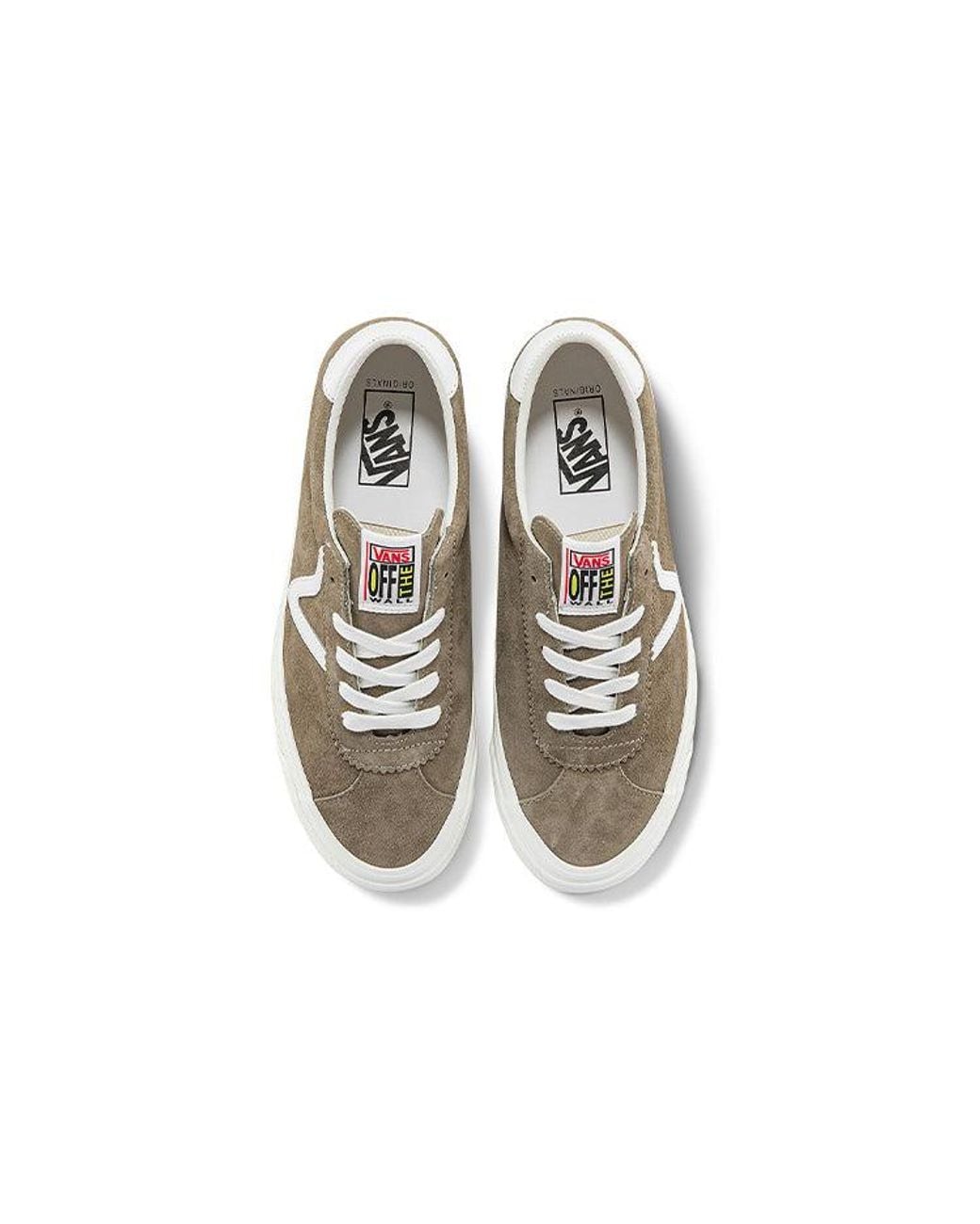 Vans Brown Og Epoch Lx 'Pig Suede for men