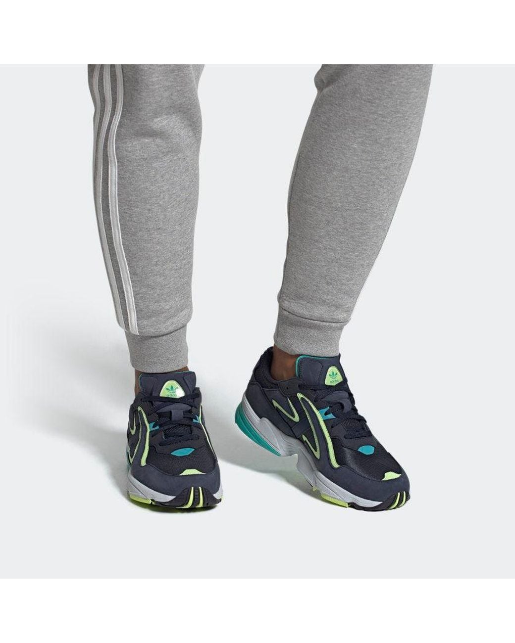 Adidas Blue Yung-96 Chasm 'Legend Ink' for men