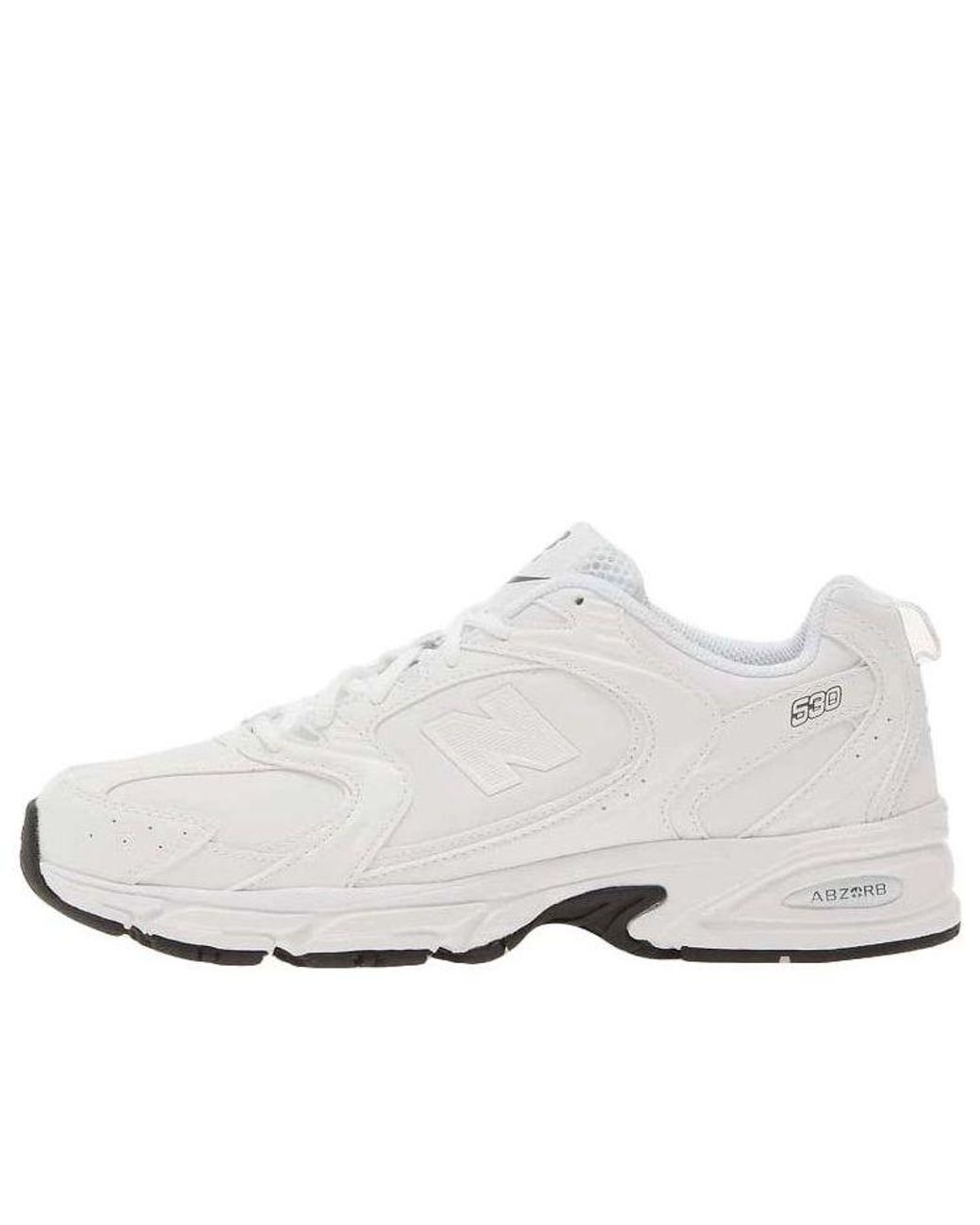 New Balance White 530 Castlerock' for men