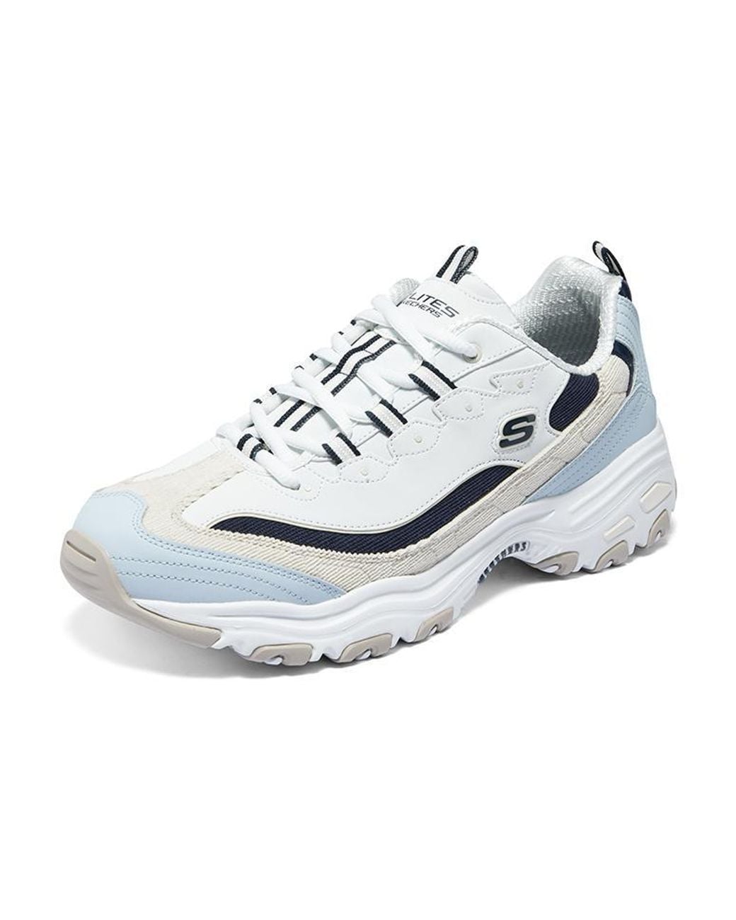 Skechers Blue D'Lites Varsity Spirit Sneaker for men