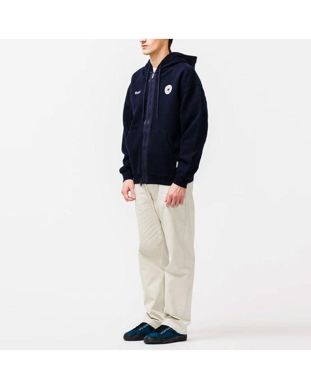 Converse Blue X Thisisneverthat Utility Fleece Jacket for men