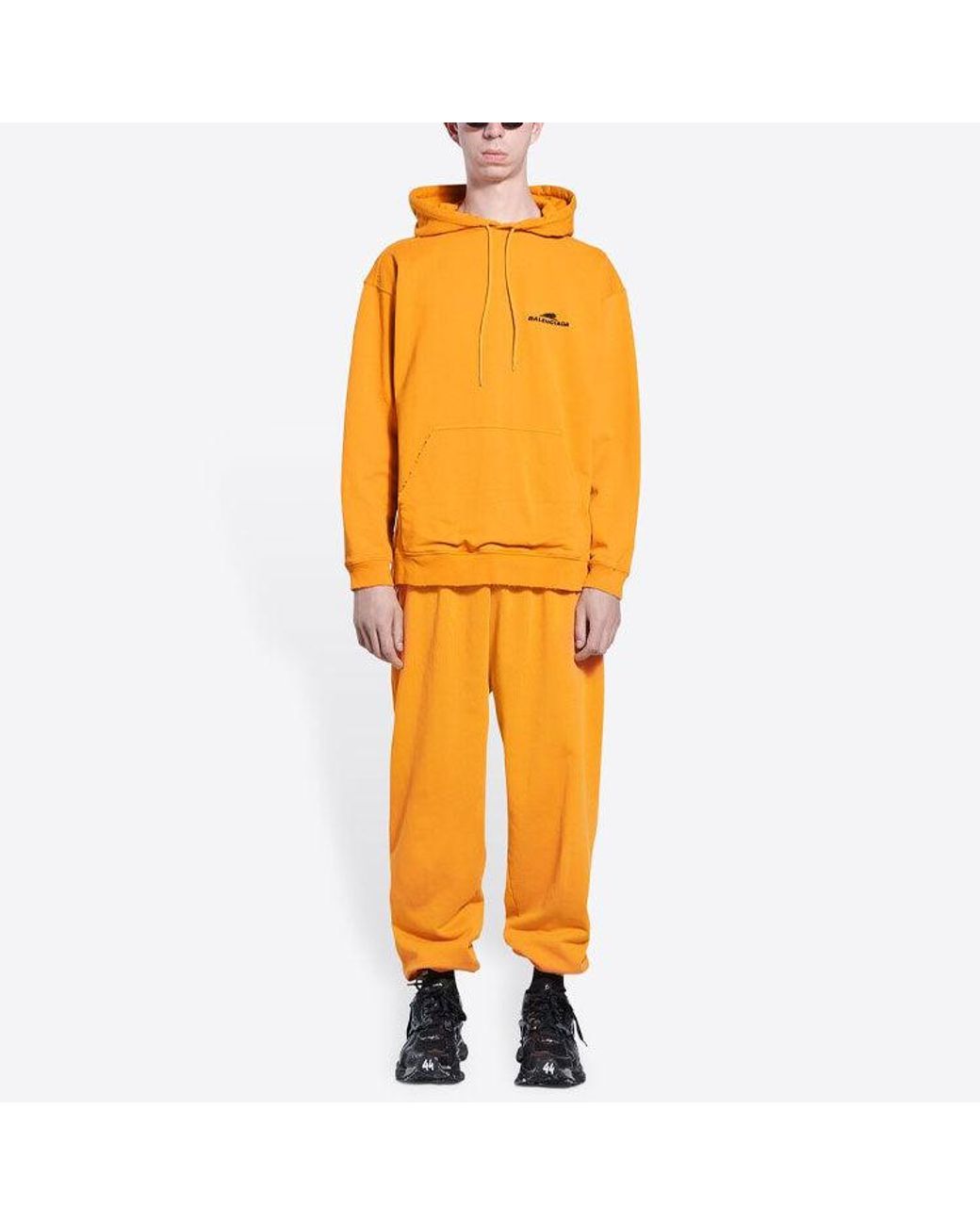 Balenciaga Yellow Year Of The Tiger Hoodie Medium Fit for men