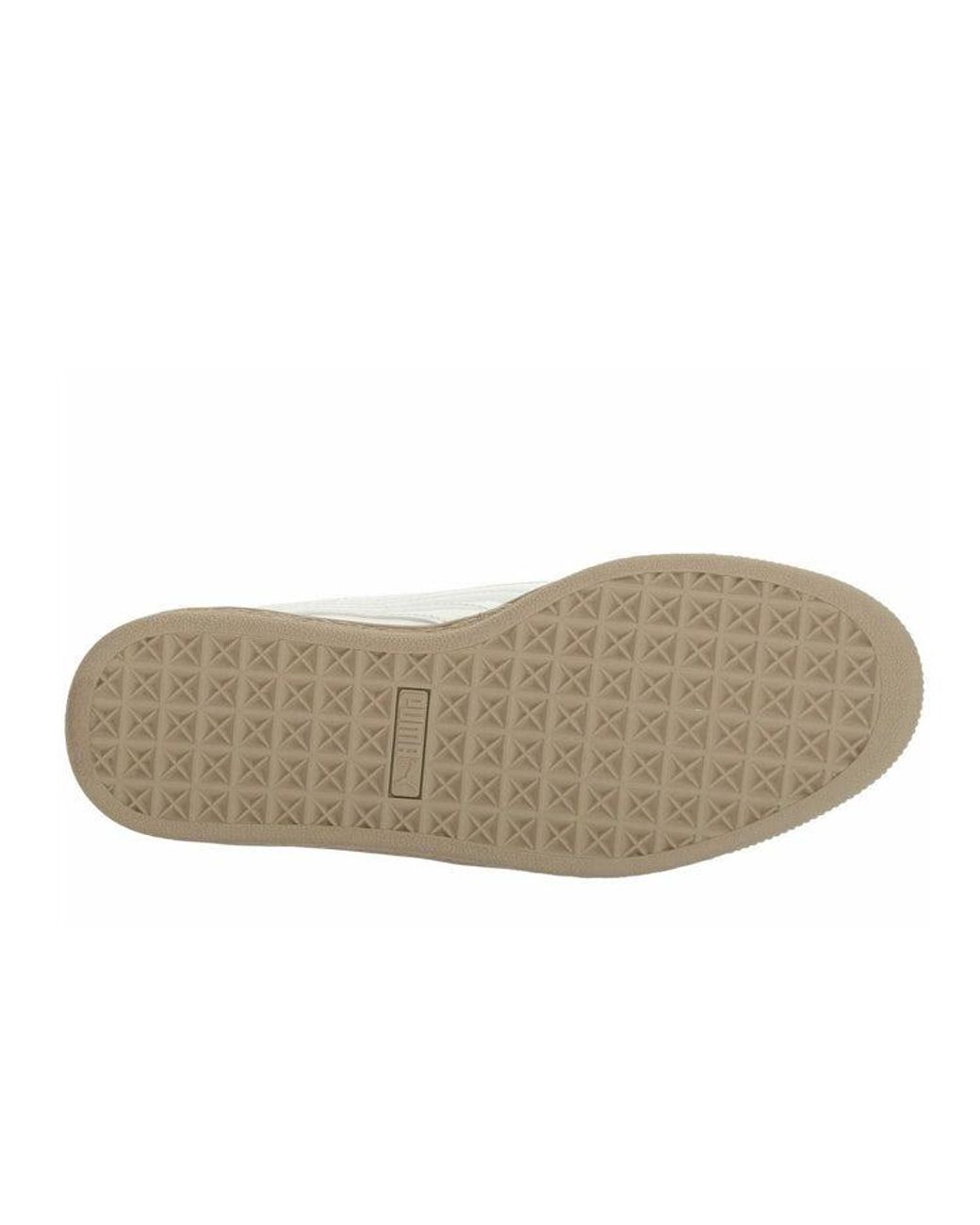 PUMA White (Wmns) Basket Heart Marshmallow