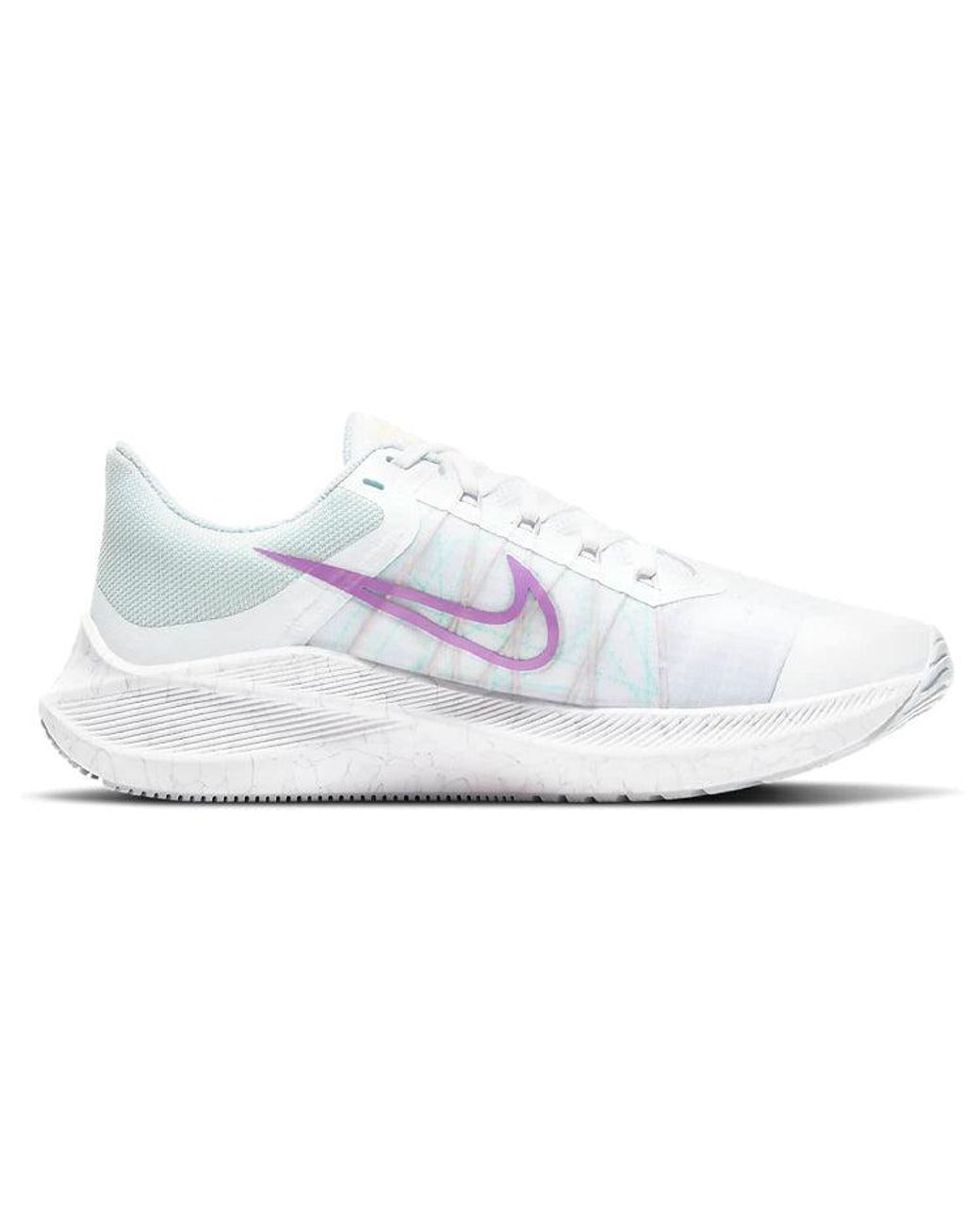 Nike Zoom Winflo 8 'football Grey Violet Shock' in White | Lyst