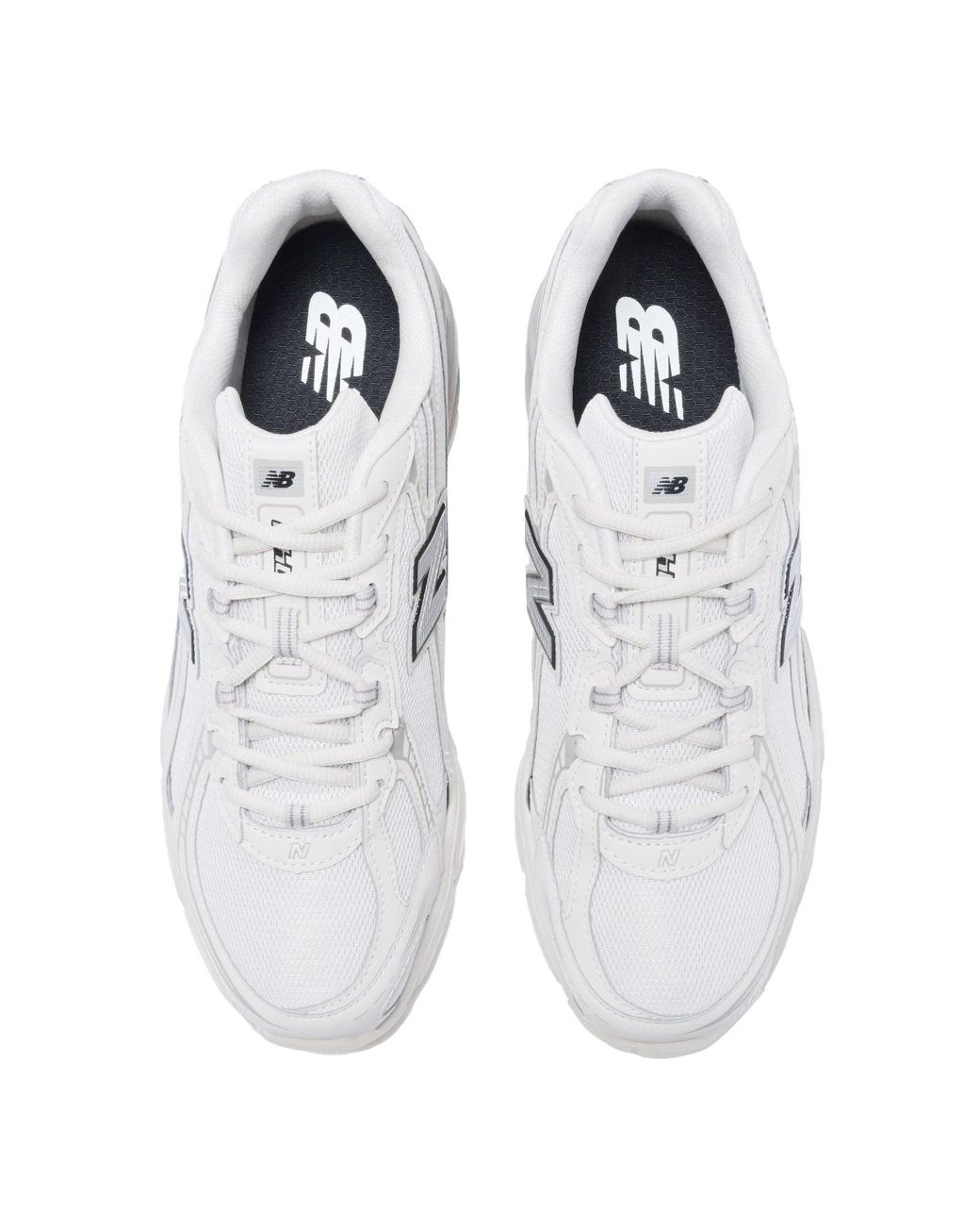 New Balance White 740 'Moonbeam Arid Stone' for men
