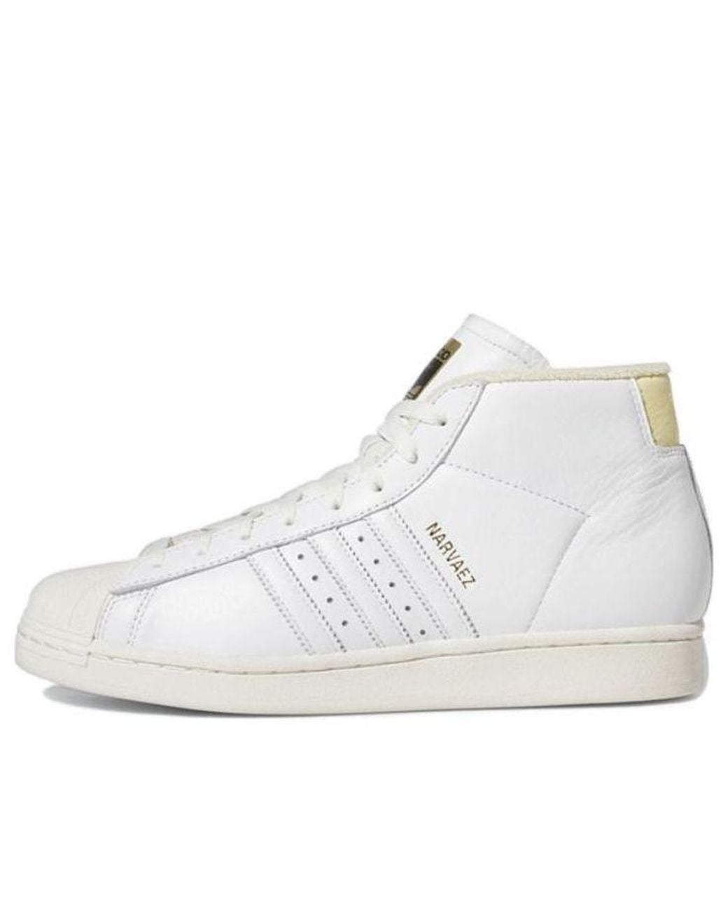 Adidas White Sam Narvaez X Pro Model Adv 'Cloud' for men