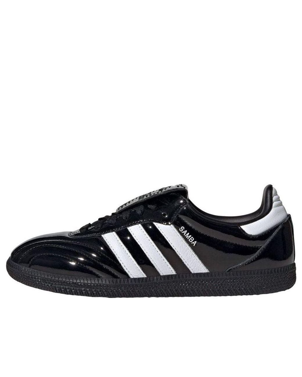 Adidas Black Samba Lt Patent Leather" Sneakers