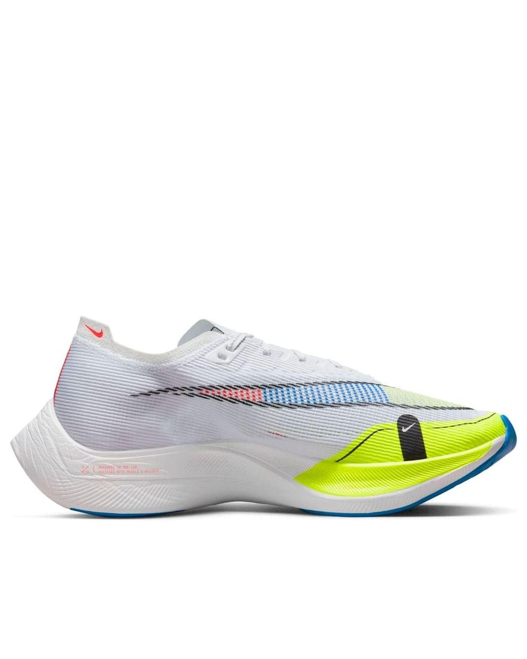 Nike Blue Zoomx Vaporfly Next% 2 Volt Racer' for men