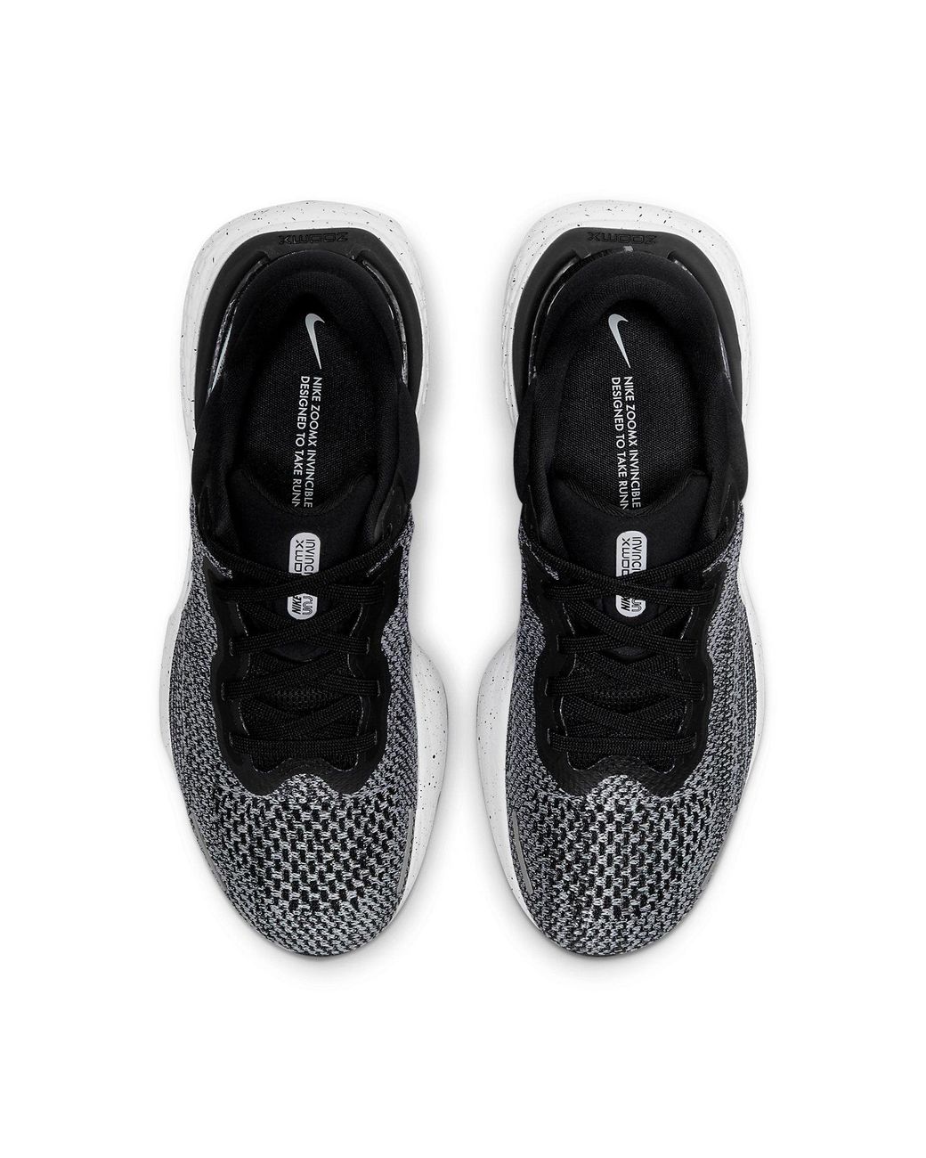 Nike Black Zoomx Invincible Run Flyknit 'Dark' for men