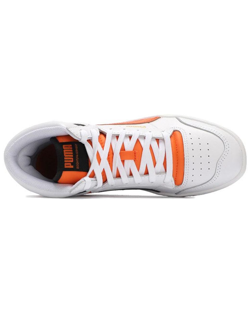 PUMA White Ralph Sampson Mid Carrot' for men