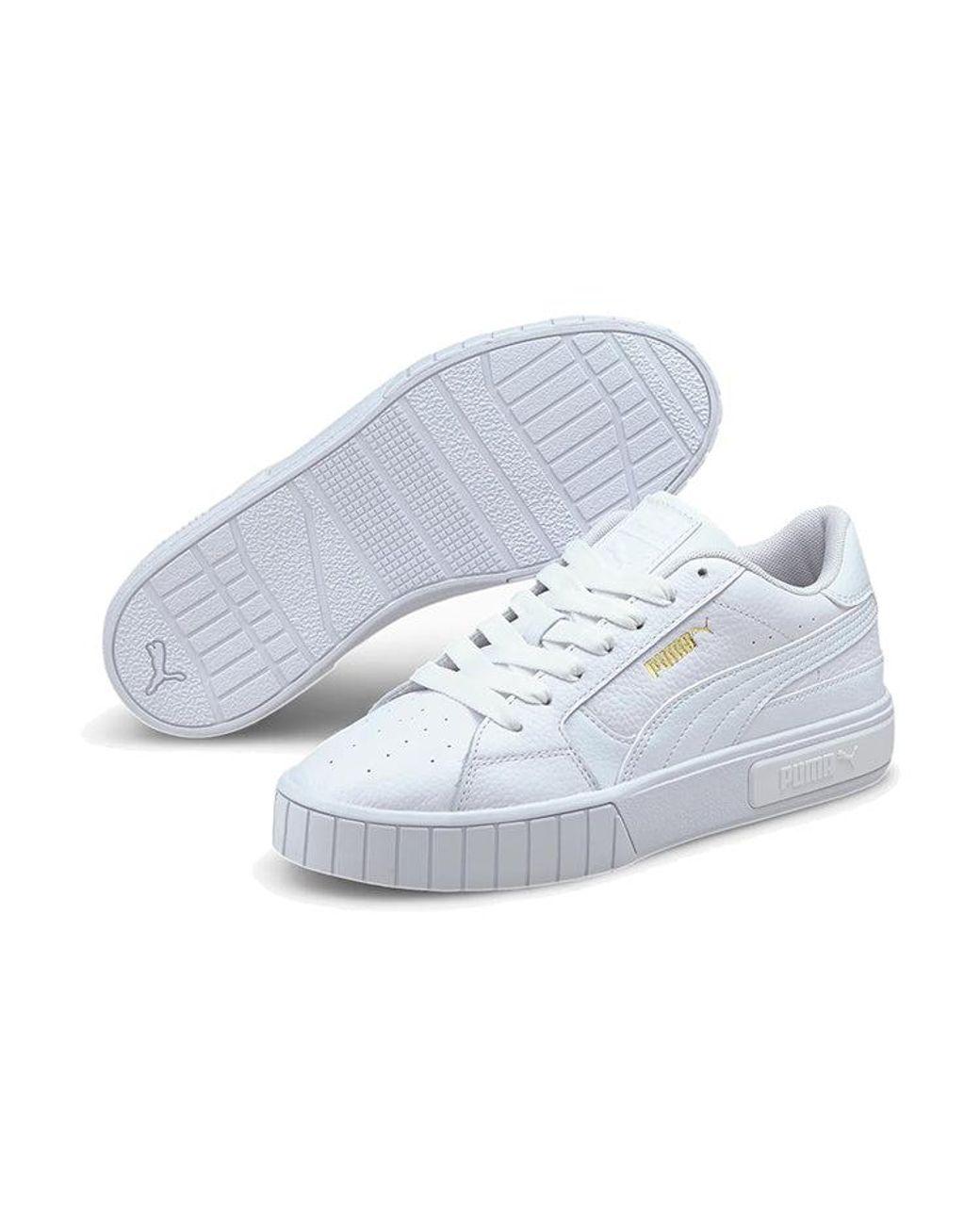 PUMA White Cali Star Gl Sneakers