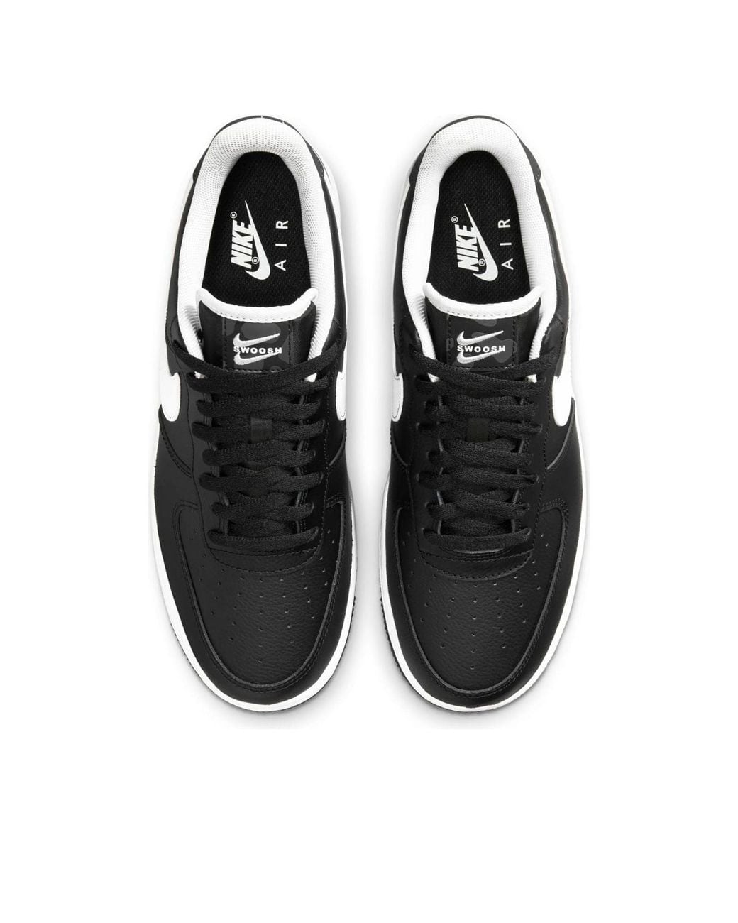 Nike Black Air Force 1 '07 Lv8 'Double Swoosh for men