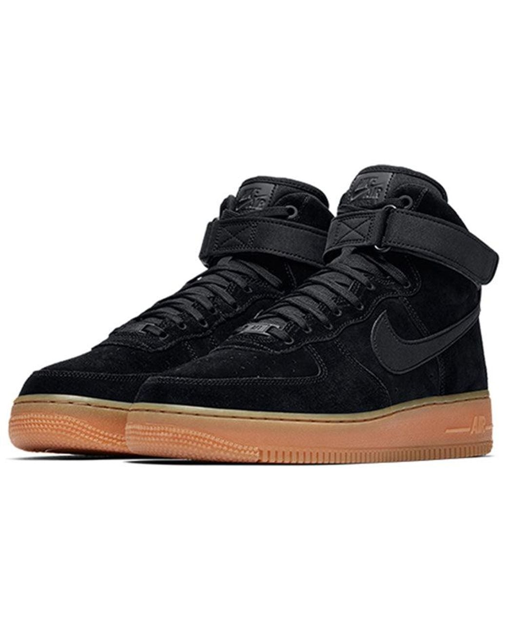 Nike Blue Air Force 1 High 07 Lv8 Suede Gum' for men