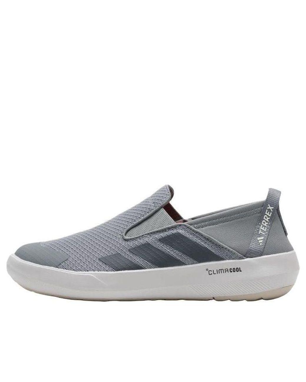 Adidas Gray Terrex Boat Slip On for men
