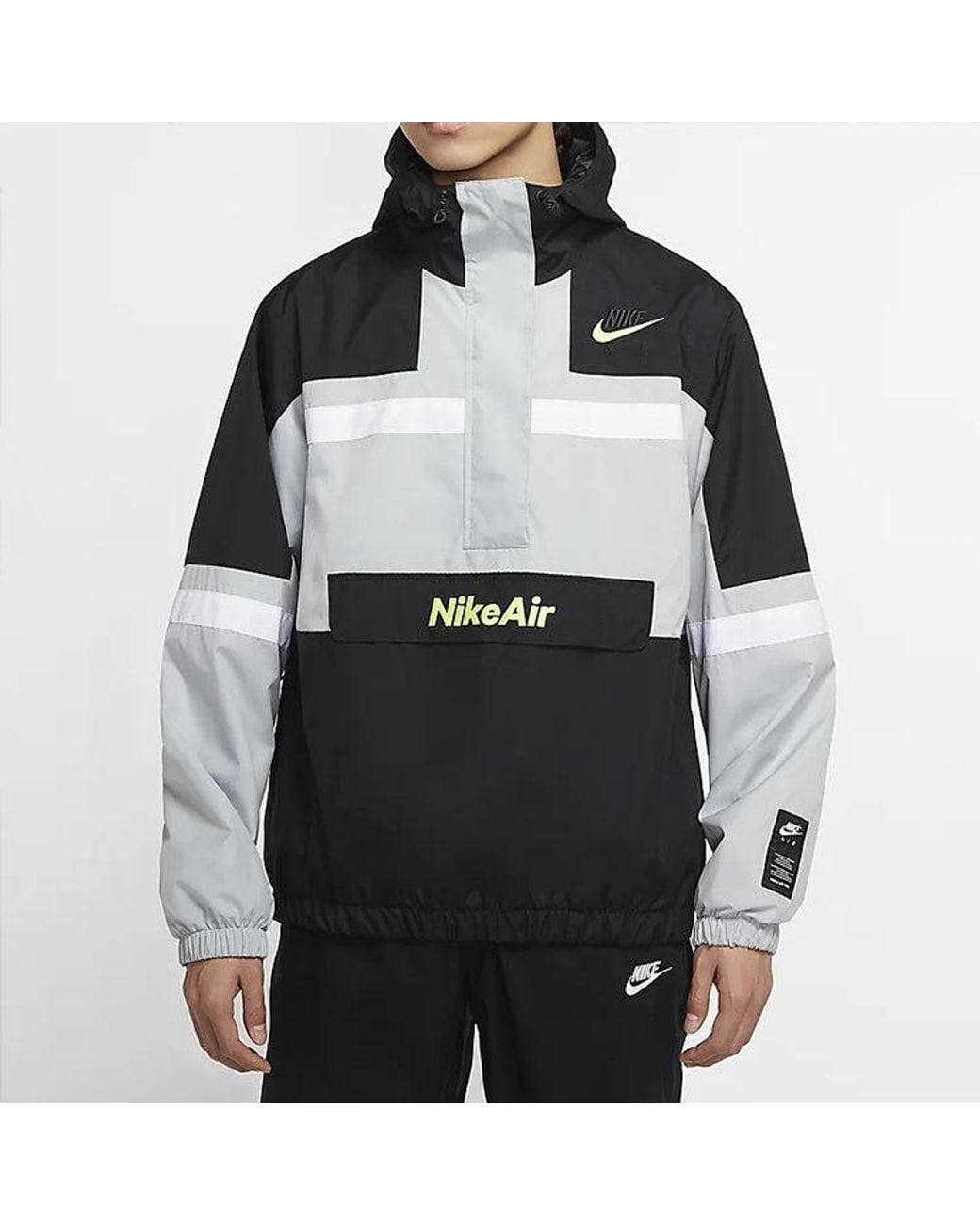 nike air windbreaker white