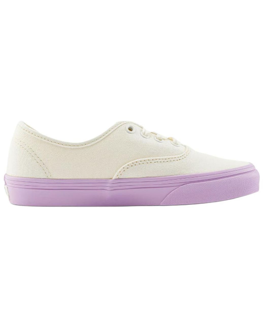 Vans Pink Authentic Canvas Shoes 'Canvas Marshmallow' for men