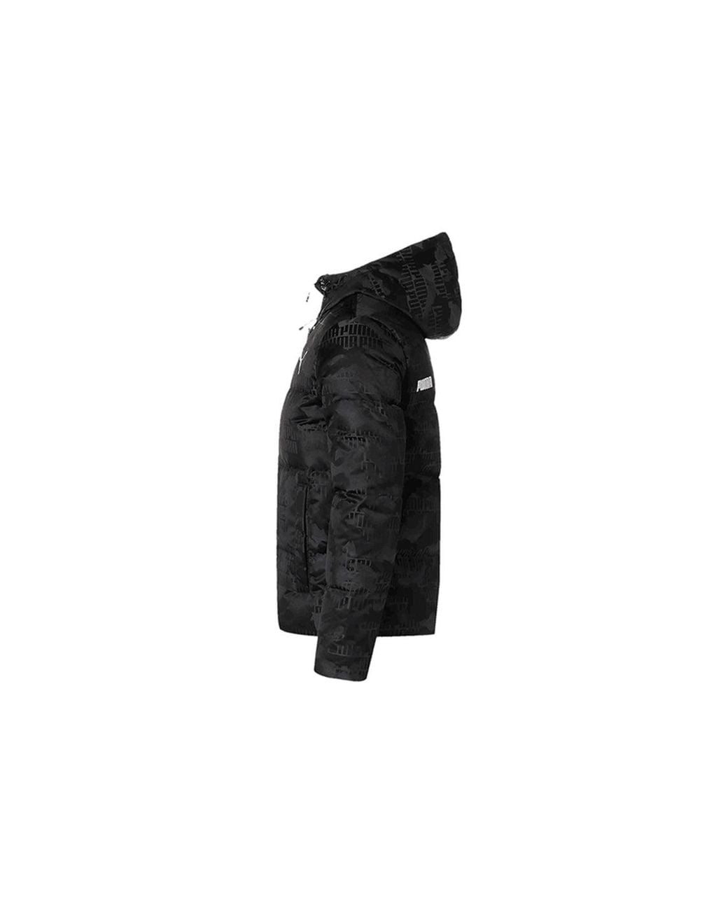 PUMA Black Camo Down Jacket for men