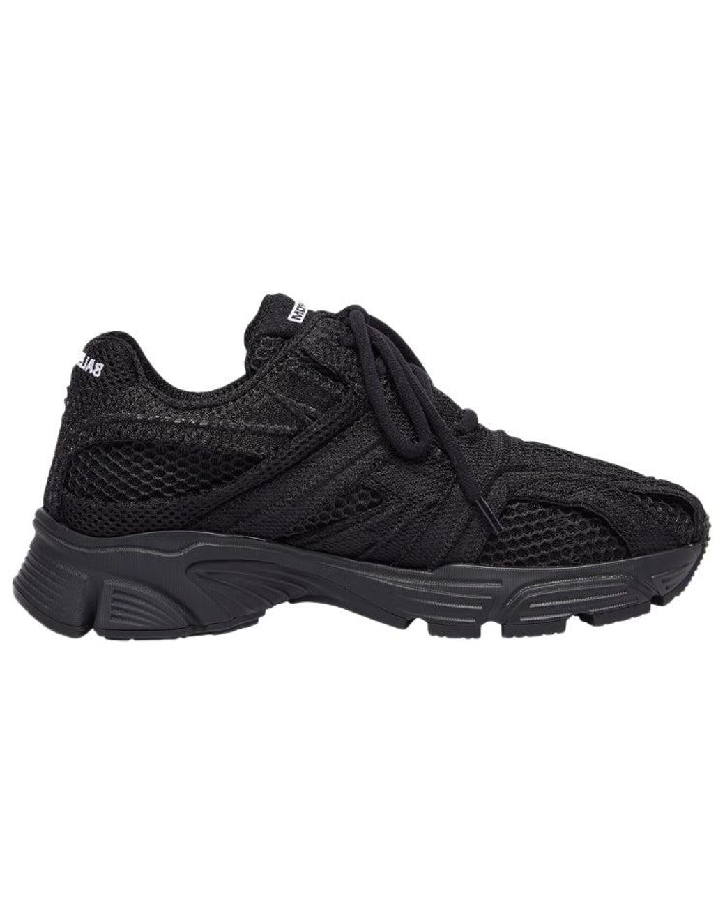 Balenciaga Black Phantom Logo Printed Sneakers for men