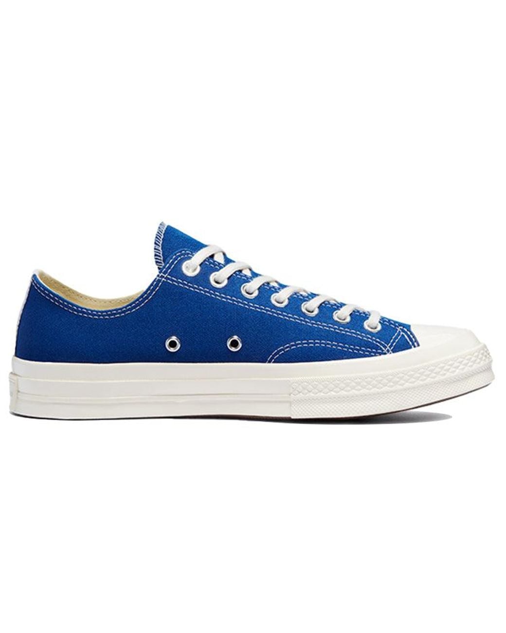 Converse Blue X Comme Des Garcons Play Chuck 70 Low Quartz' for men