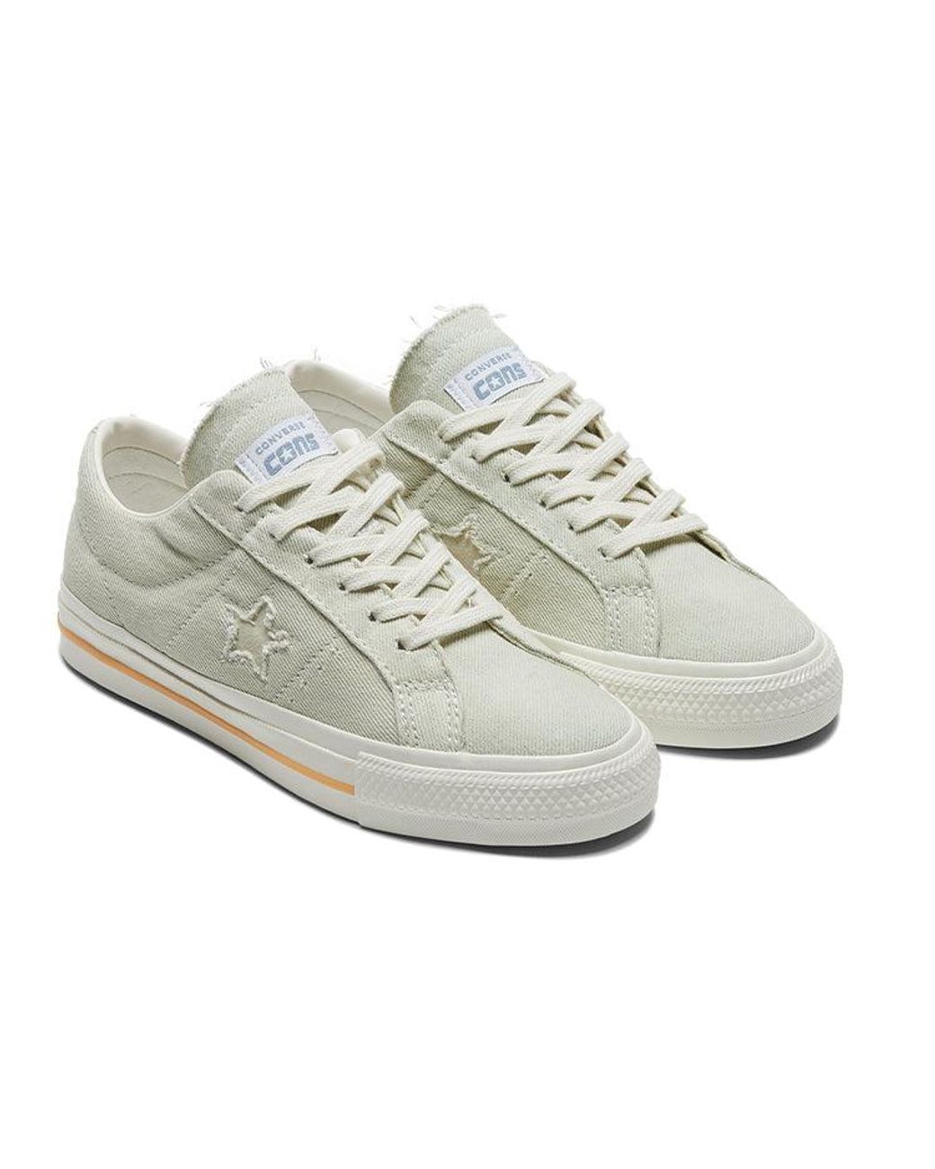 Converse White One Star Pro Low 'Denim' for men