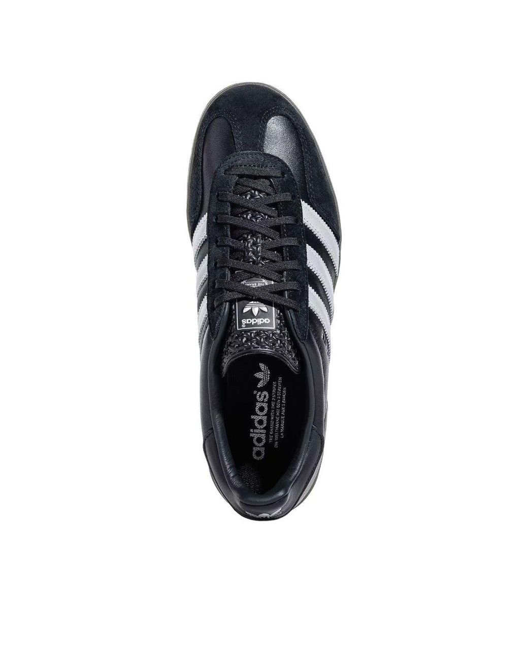 Adidas Black Gazelle Indoor Matte Gum' for men