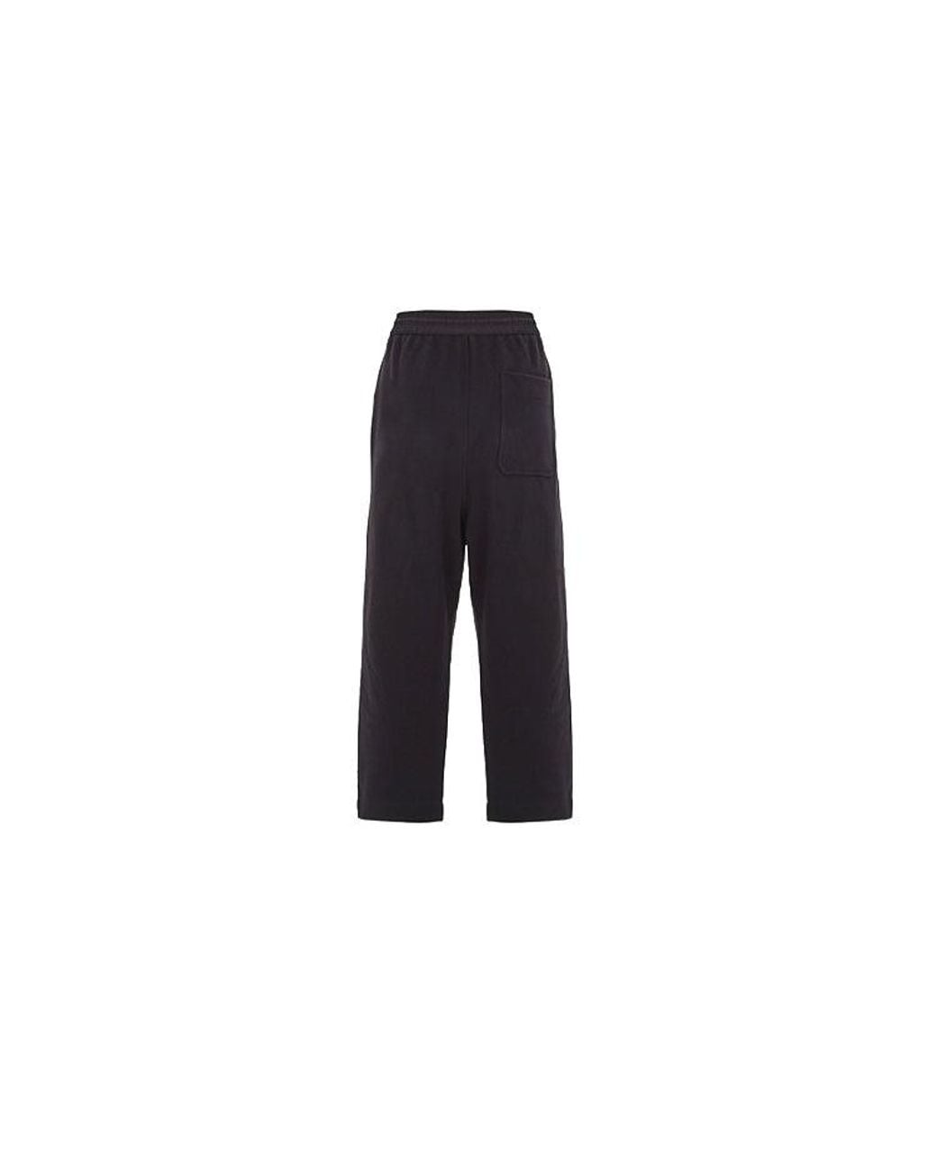 Adidas Blue Y-3 Classic Terry Cropped Pants for men
