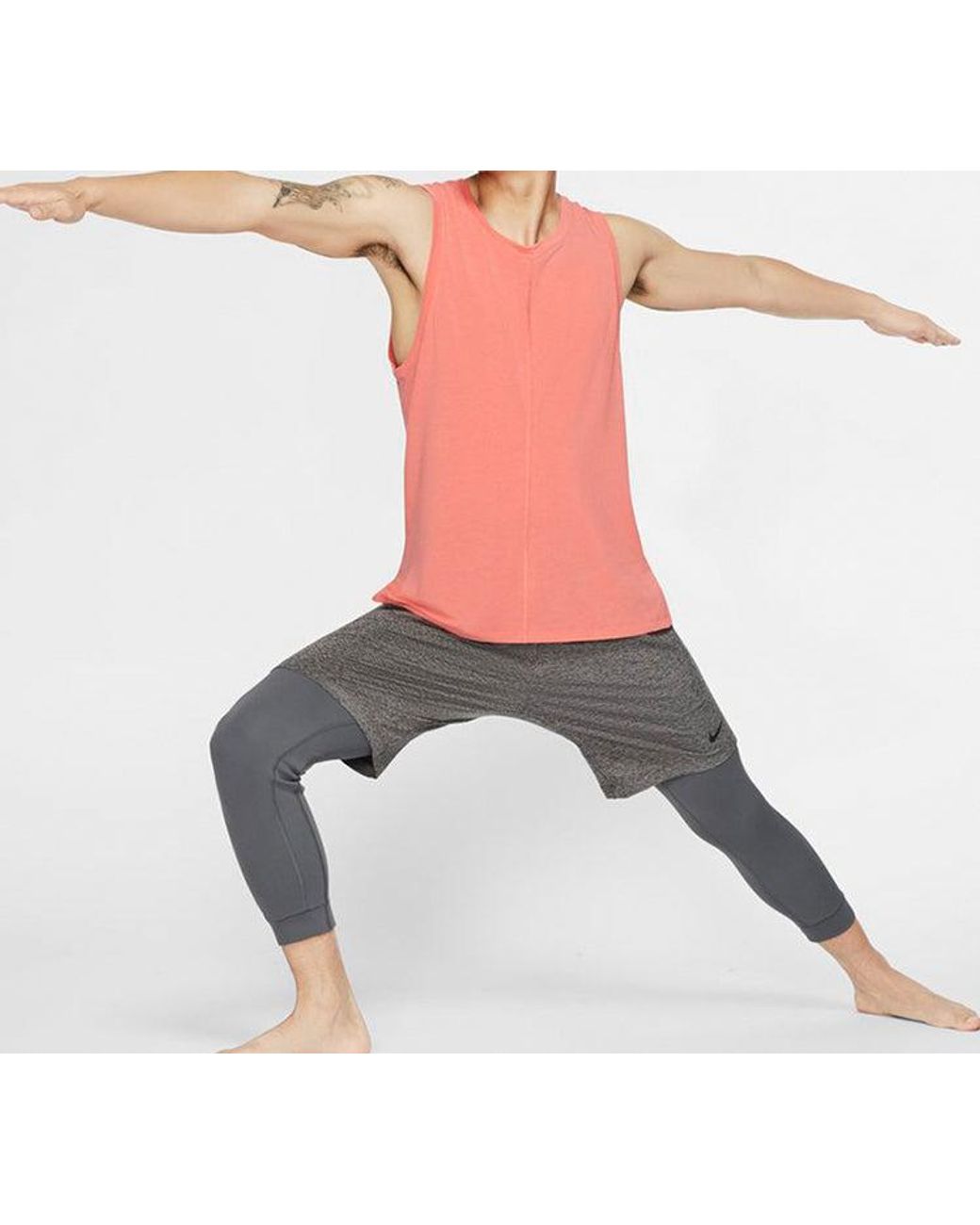 Nike Red As Nk Dry Tank Yoga Magic Ember for men