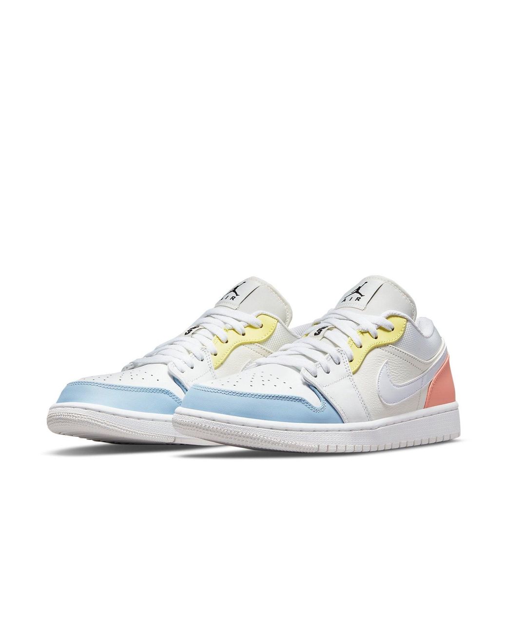 Nike White Jordan 1 Low To My First Coach for men