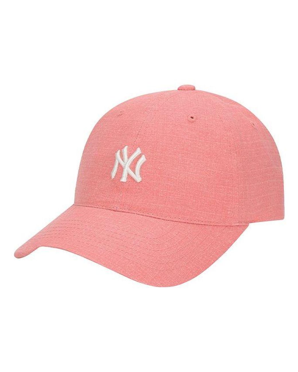 MLB Pink Ny Small Label Cap Baseball Cap