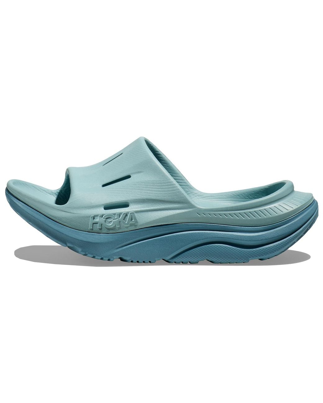 Hoka One One Blue Ora Recovery Slide 3 'Cloud' for men