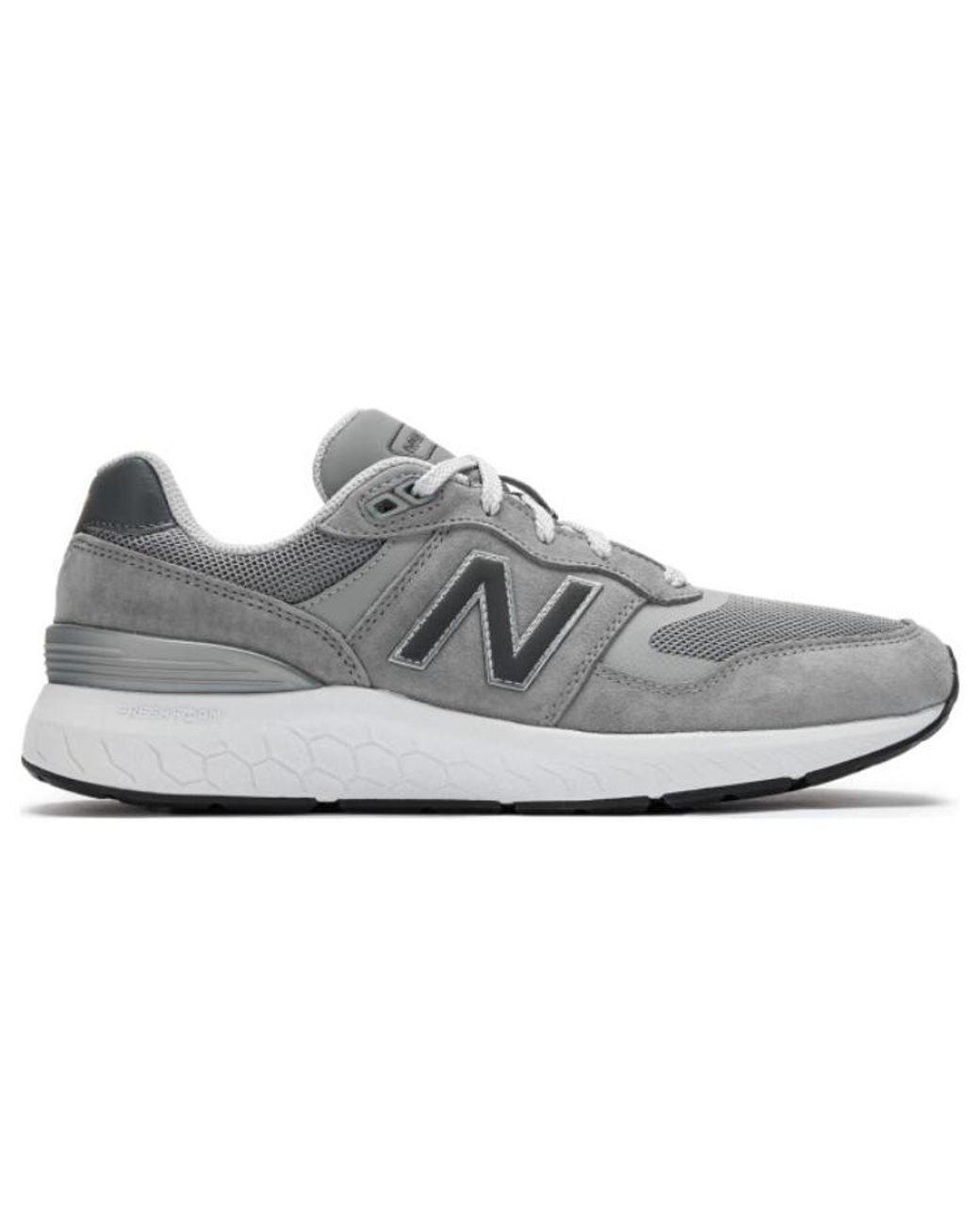 New Balance Gray Walking Fresh Foam 880 V6 Shoes for men
